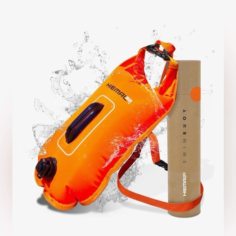 Hiemalife Swim Buoy for Open Water Dry Bag 15L - Fully Waterproof Swim Bubble